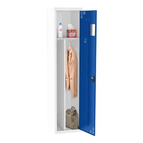 Taquilla metálica adicional industria sucia gris azul