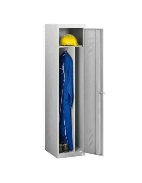 Taquilla vestuario metálica Inicial ropa sucia gris