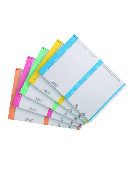 Tiras identificadora carpetas colgantes visor lateral