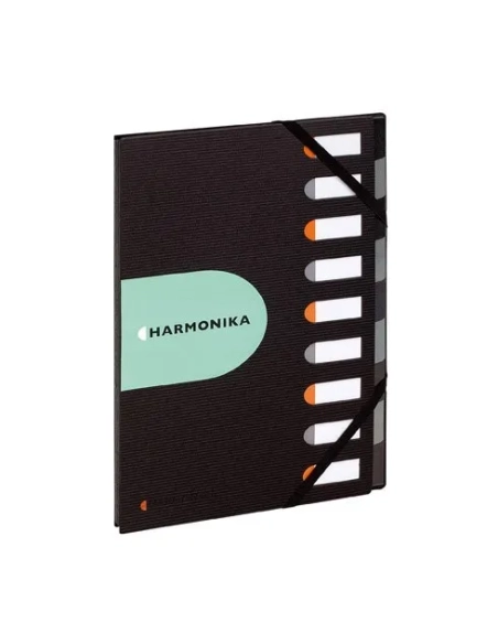 Carpeta clasificadora p.p. recicl. Exactive Harmonika 9 sep.