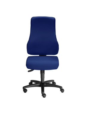 Silla  ruedas oficina dhark azul sincro