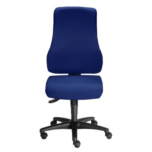 Silla  ruedas oficina dhark azul sincro