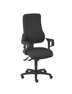 Silla  ruedas oficina dhark negra sincro