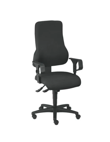 Silla  ruedas oficina dhark negra sincro