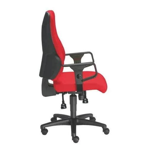 Silla ruedas oficina dhark rojo sincro