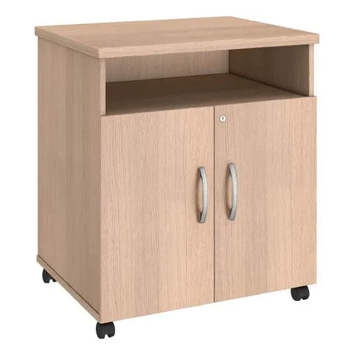Mueble auxiliar oficina bajo excellens roble claro