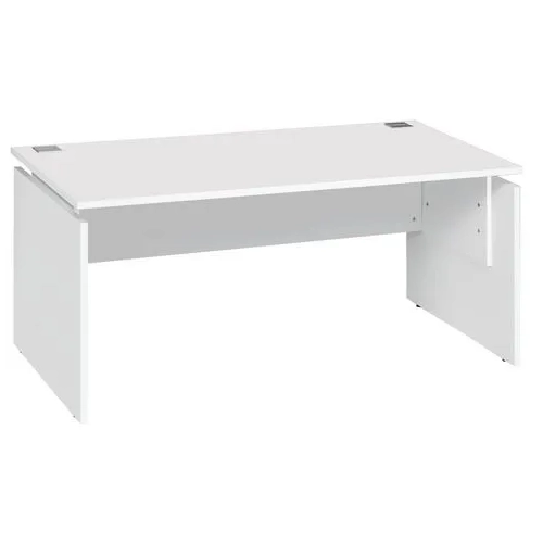 Mesa recta regulable Intuitiv 120 cm Blanco Blanco