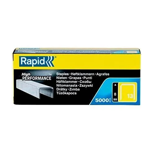 Grapas clavadora Rapid galvanizadas 13/8 caja de 5000