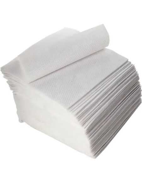 100 servilletas blancas 2 capas