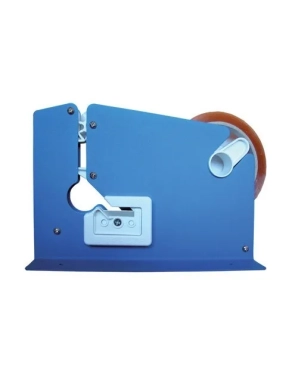 Precintadora de bolsas azul