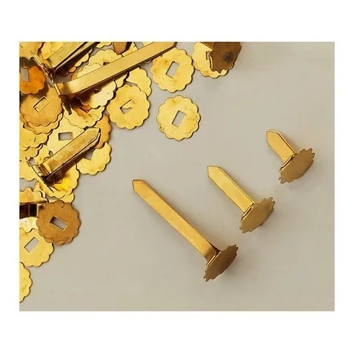 100 encuadernadores laton n