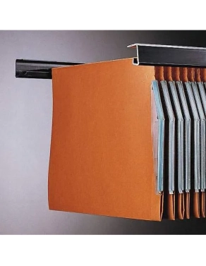 Guias de aluminio para carpetas colgantes visor lateral