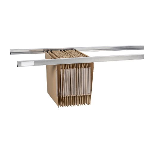 Guias aluminio 94cm para carpetas colgantes de armario