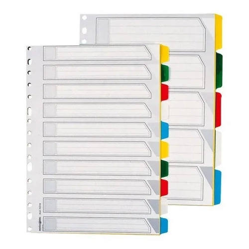 Juego separadores p.p. 5 pos. A4