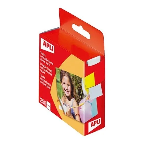 Tacks autoadhesivas doble cara 12x16mm