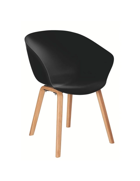 Sillón patas Azen PP negro