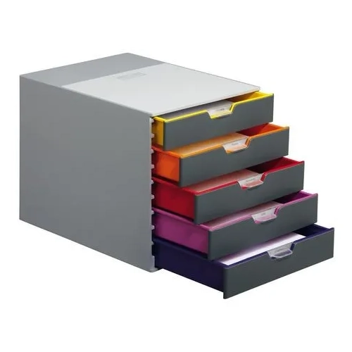 Modulo organizador organizador Varicolor  5 cajones Durable
