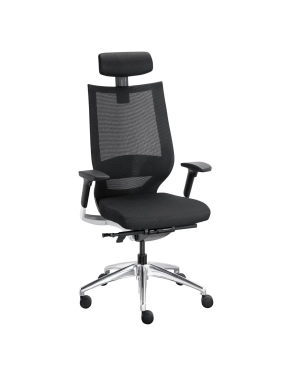 Sillón Fortis Sincronizado tejido negro