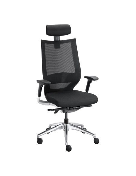 Sillón Fortis Sincronizado tejido negro
