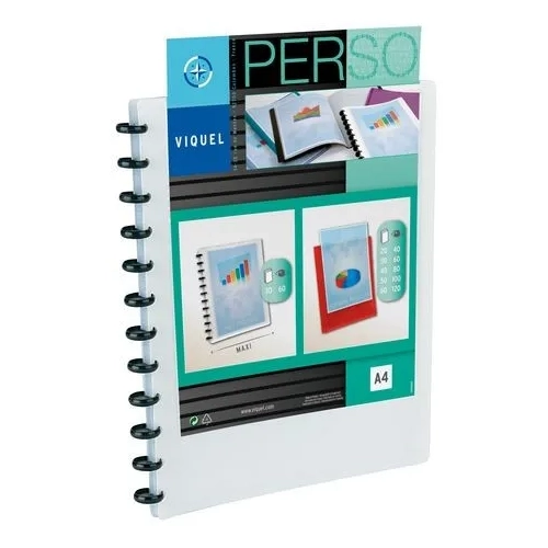 Carpeta fundas Viquel geode blanca personalizable