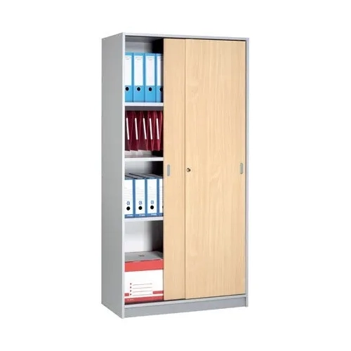 Estantes madera armario puertas corredera