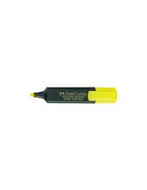Marcador amarillo Faber castel