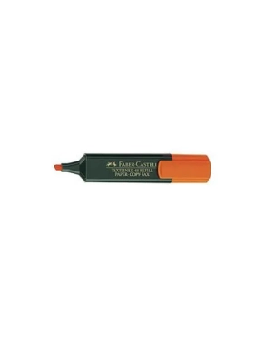 Marcador naranja Faber castell