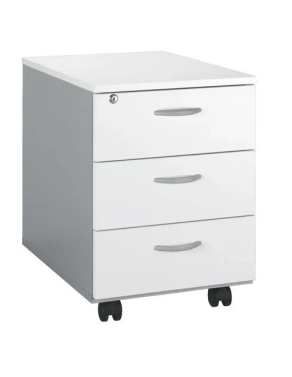 Cajonera movil squadra blanco 3cajones