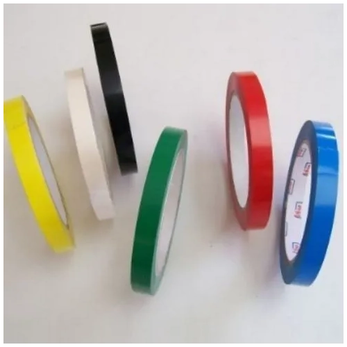 Cinta precintadora pvc 66mx12mm rojo