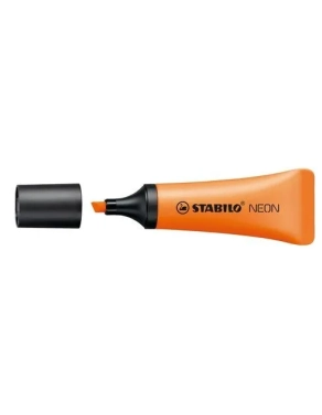 Rotulador fluorescente Stabilo neon naranja