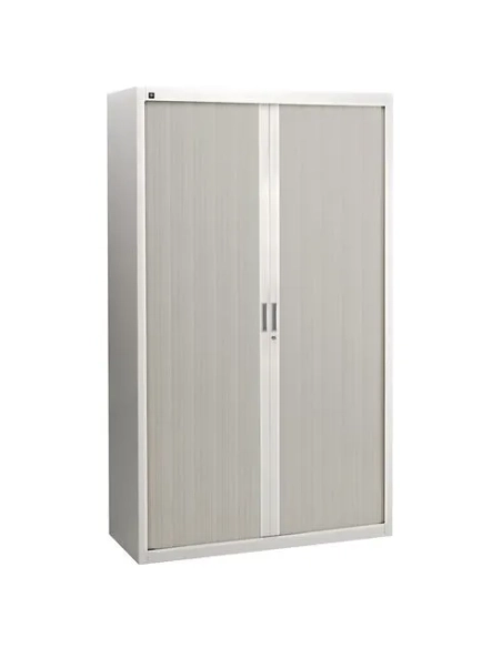 Armario metalico persiana desmontable 200x120 Gris/aluminio