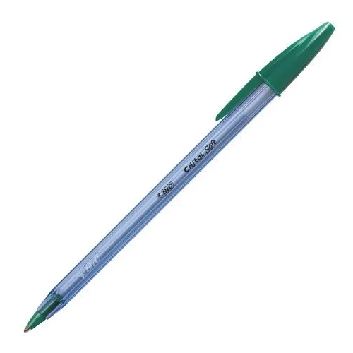 Boligrafo bic cristal soft verde