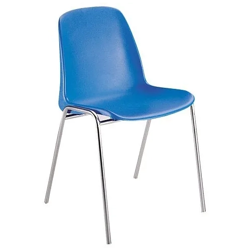 Silla coque ensamblable azul