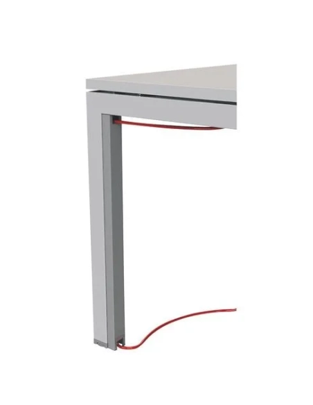 Pasa cable vertical arko aluminio