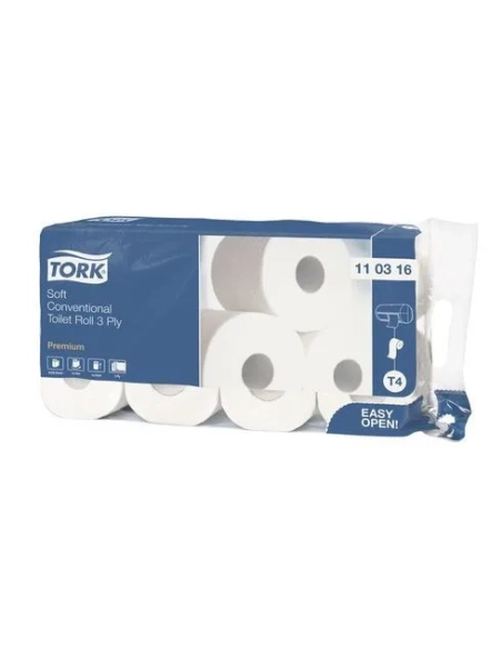 72 rollos papel higienico Tork suave 3 capas