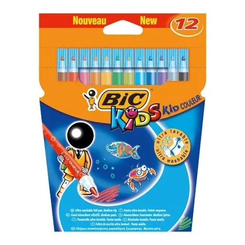Estuche 12 rotuladores Bic Kids Couleur