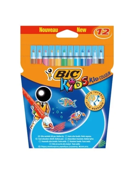 Estuche 12 rotuladores Bic Kids Couleur