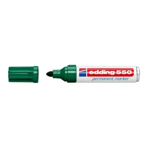 Rotulador edding 550 verde