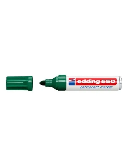 Rotulador edding 550 verde