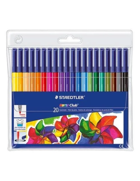 Caja 20 rotuladores Staedler noris surt