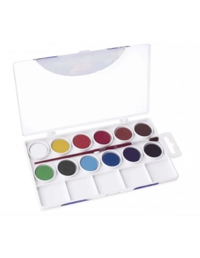 Acuarelas 12 pastillas colores surtidos
