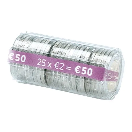 Estuche monedas 2 euros 25 unds