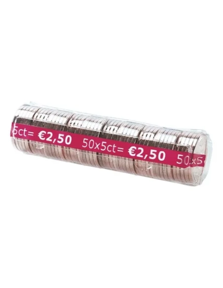 Estuche monedas 0,50 euros 25 unds