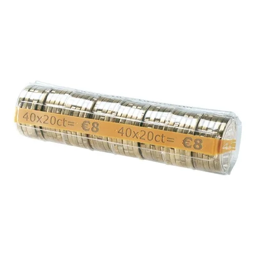 Estuche monedas 0,20 euros 25 unds