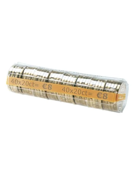 Estuche monedas 0,20 euros 25 unds