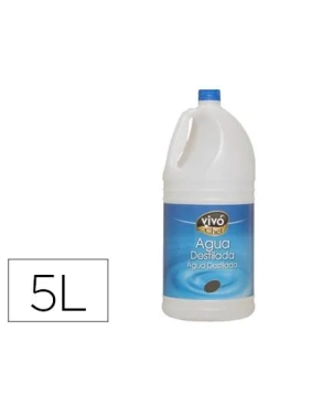 Agua destilada garrafa 5 litros