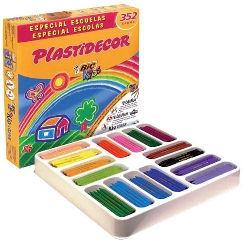plastidecor 352 ceras surtidas