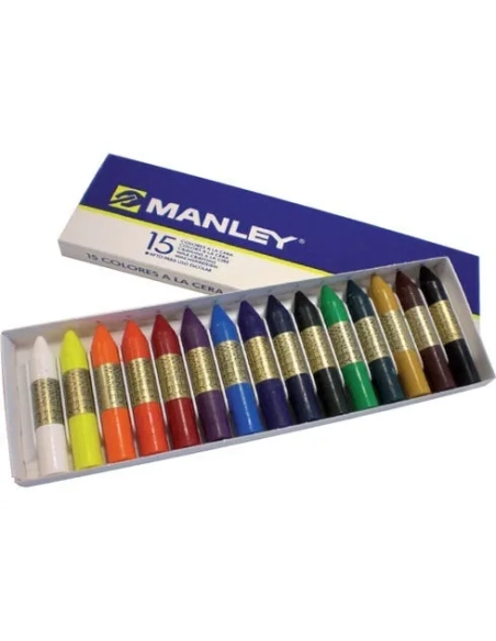 Caja 10 unidades ceras blandas Manley