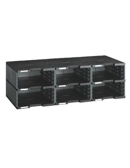 Modulo organizador 6 casillas talla jumbo gris