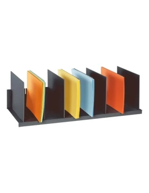 Organizador con 8 separadores regulables negro